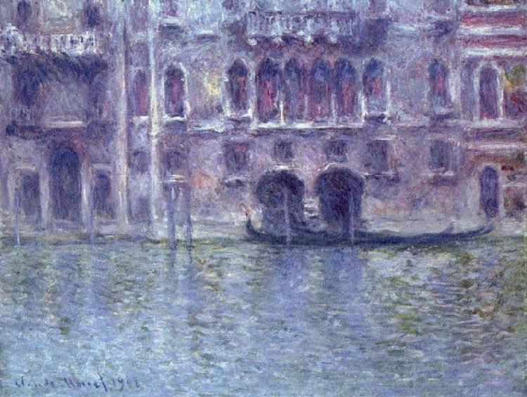 Claude Monet Palace From Mula, Venice oil painting image